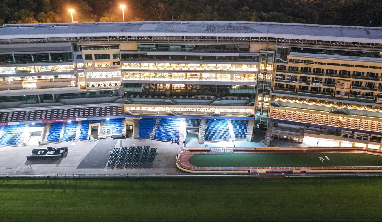 A deserted Happy Valley during the cancelled meeting in September. Photo: SCMP/Martin Chan