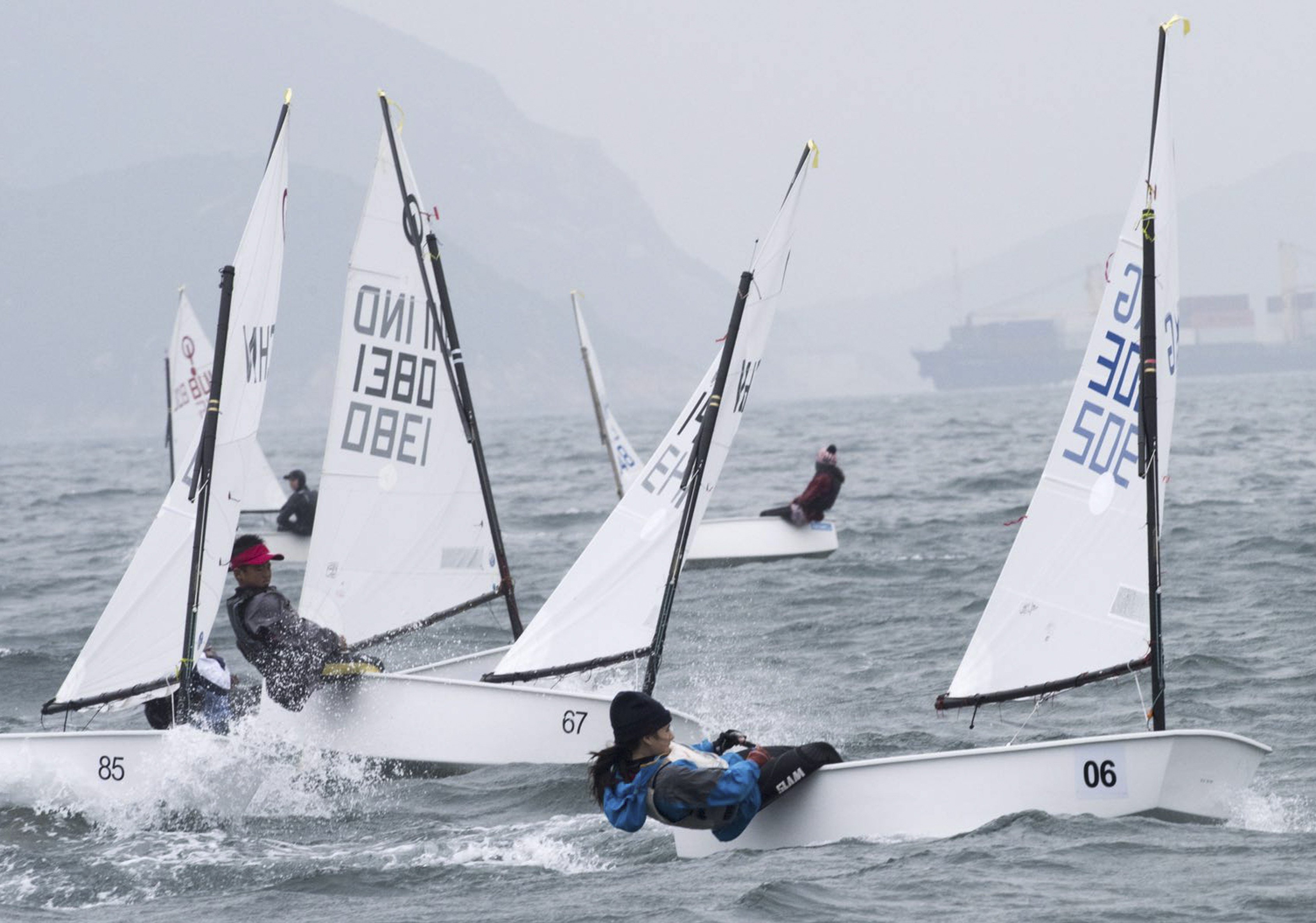 Hong Kong Race Week is part of the Youth Cup, where junior sailors compete in Optimists or Lasers around Asia. Photo: Hong Kong Optimist Dingy Sailing Association