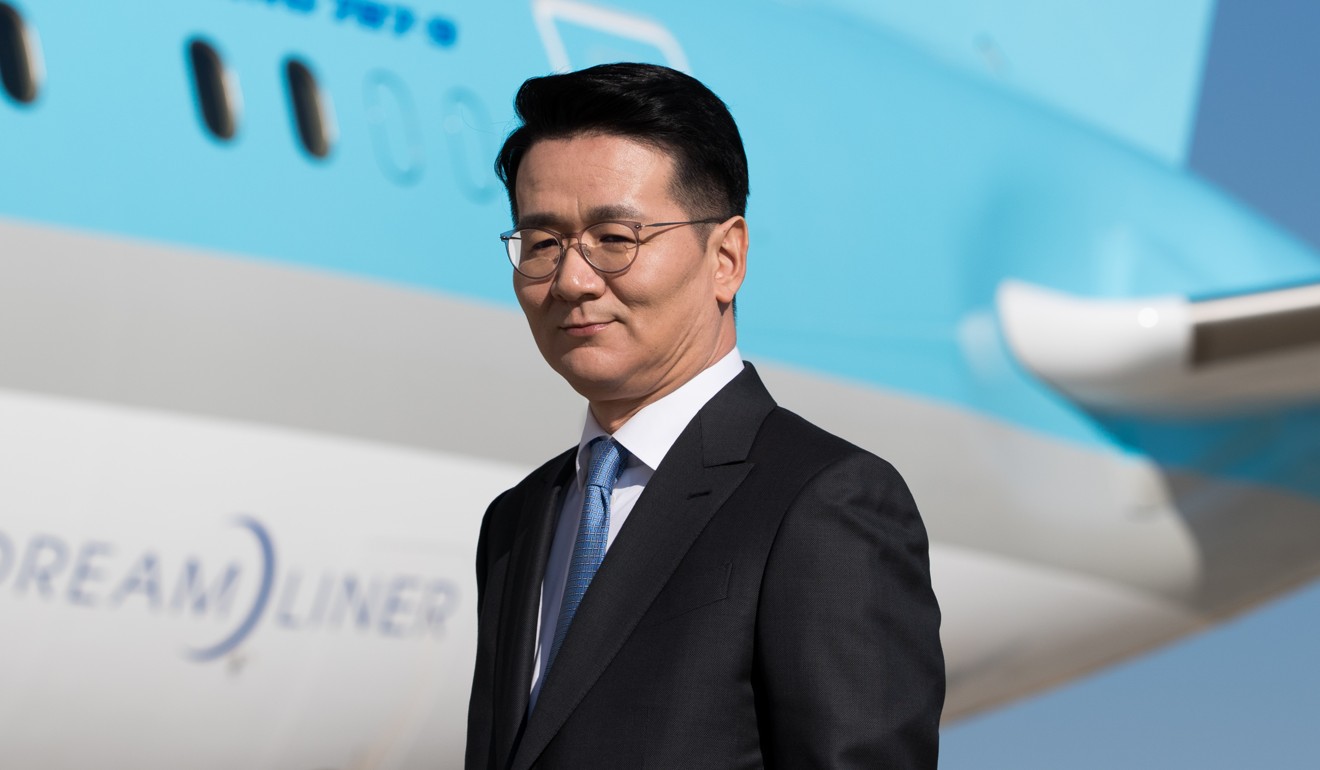Cho Won-tae, chief of Korean Air Lines and chairman of Hanjin KAL. Photo: Bloomberg
