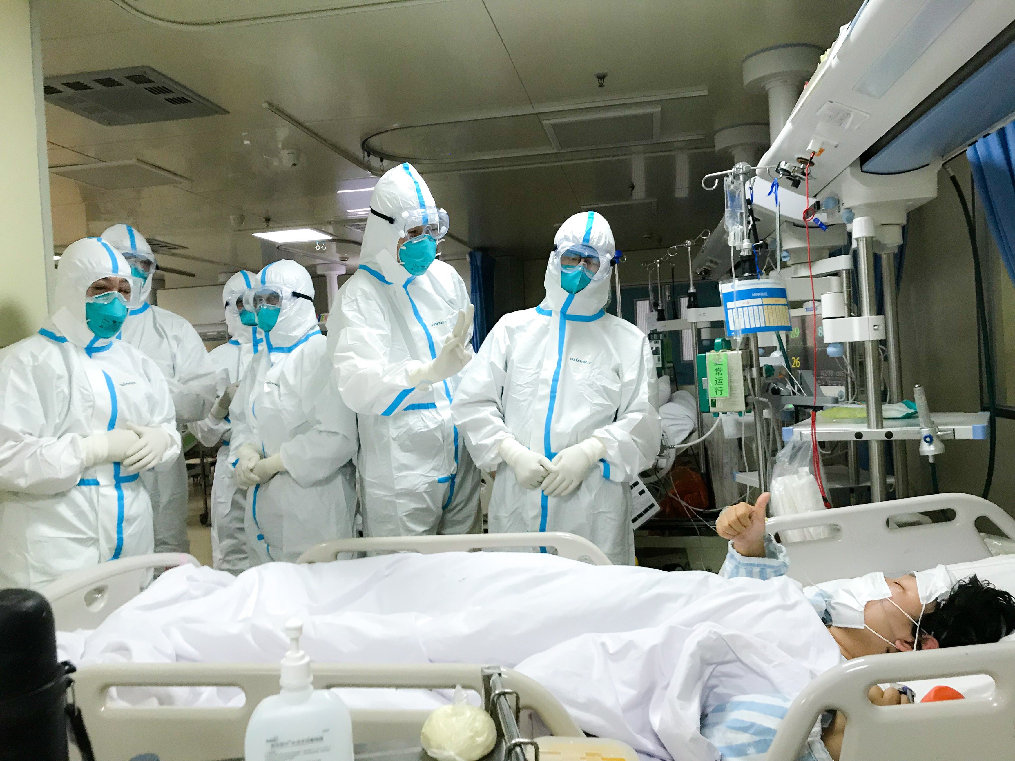 Doctors in Wuhan are working around the clock and against the odds to battle the coronavirus outbreak. Photo: Xinhua