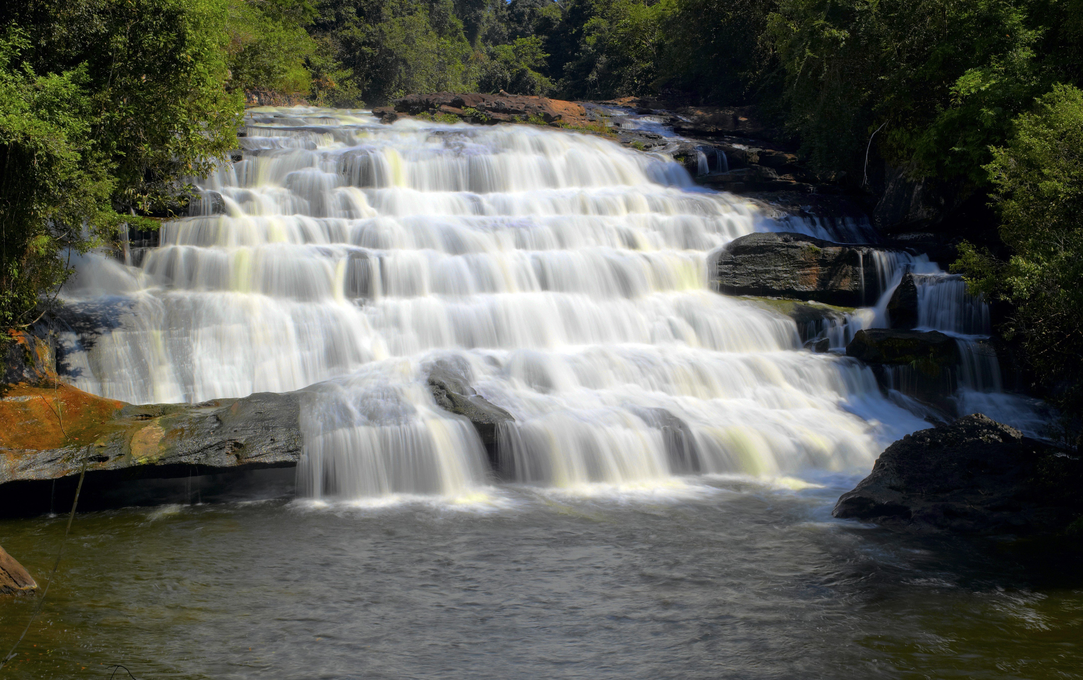 The Tad Xay waterfall in Laos. Photo: Getty Images