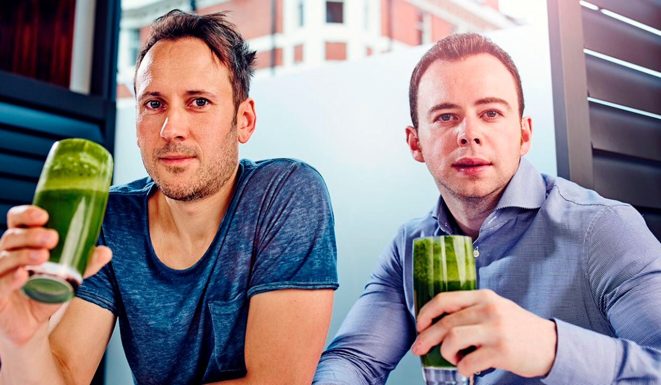 Nutritionists Aidan Goggins (left) and Glen Matten are the brains behind the Sirtfood diet.