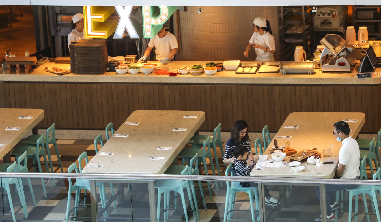 Amid the coronavirus outbreak, fewer people are venturing out for meals. Photo: Sam Tsang