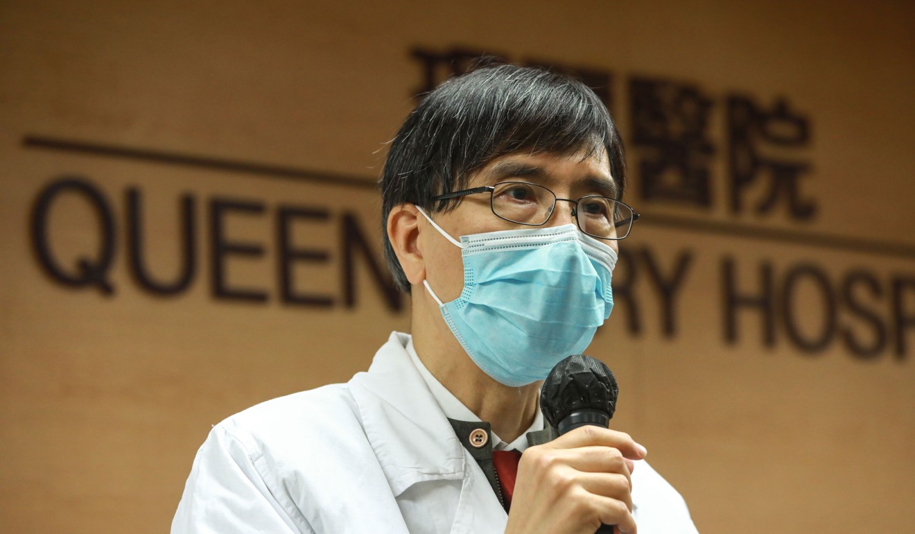 Professor Yuen Kwok-yung, an infectious-diseases expert, has confirmed a community outbreak of the contagion in Hong Kong. Photo: May Tse