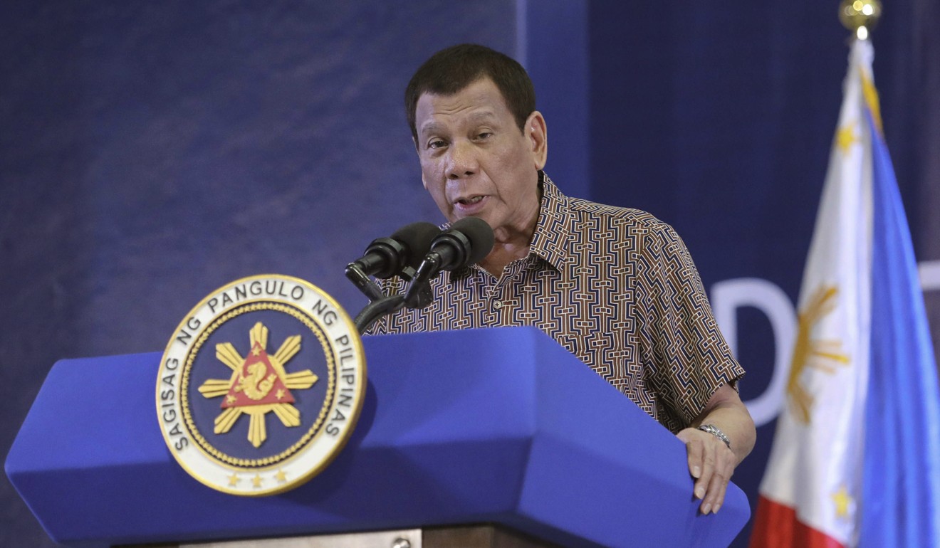 Philippine President Rodrigo Duterte. Photo: AP