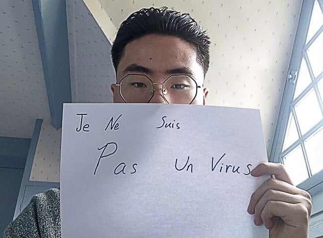 Social media campaigns like “JeNeSuisPasUnVirus” (“I am not a virus”), a hashtag originated by Asians in France to combat xenophobia, have emerged in the wake of the coronavirus outbreak. Photo: Twitter