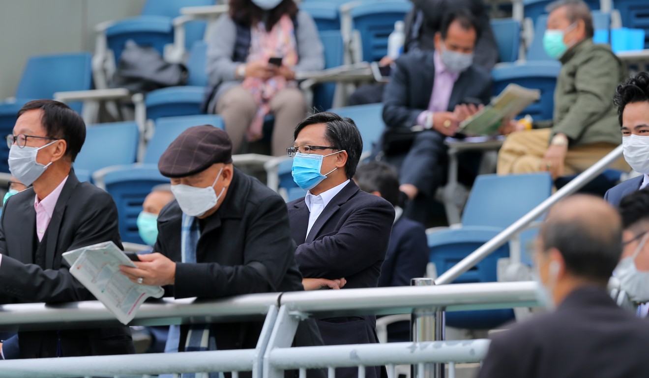 Junius Ho watches on at Sha Tin on Saturday. Photo: Kenneth Chan