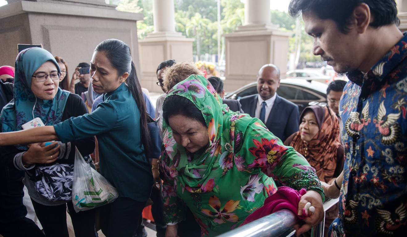 Rosmah has earlier claimed she was too ill to attend trial. Photo: DPA