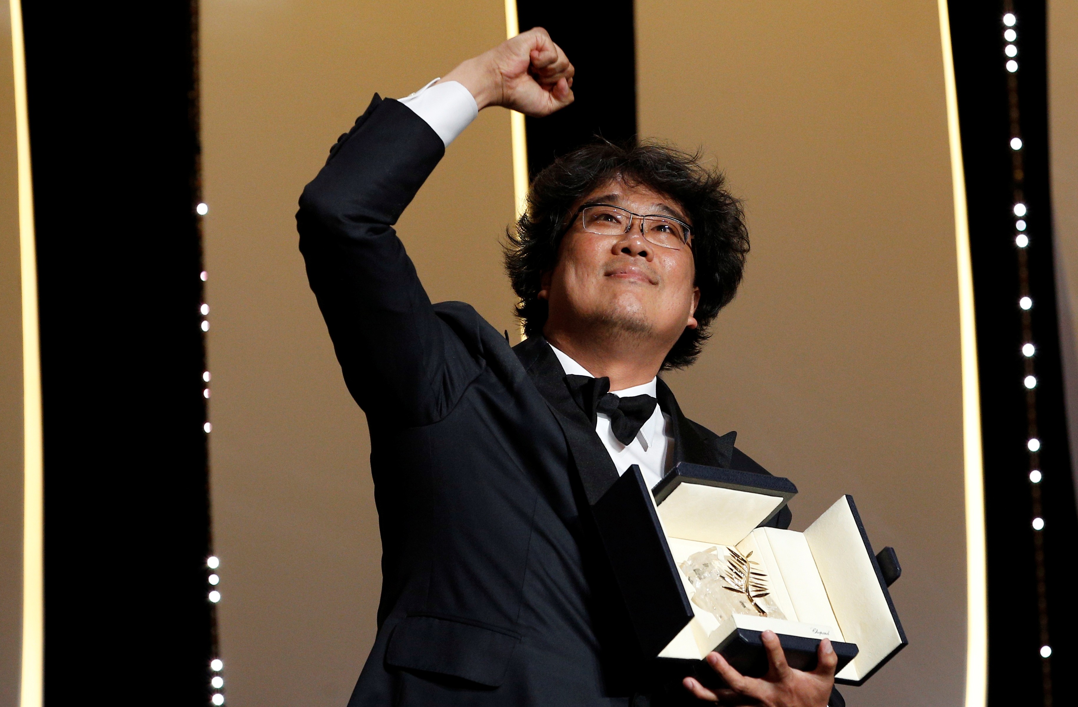 South Korean director Bong Joon-ho, who won the Palme d’Or award for his film Parasite, is now celebrating six Oscar nominations for the film, announced on Monday, January 13. The smash hit is soon to be made into a miniseries. Photo: Stephane Mahe/Reuters
