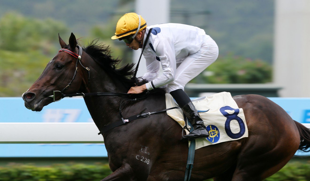 Vincent Ho guides Golden Sixty to victory.