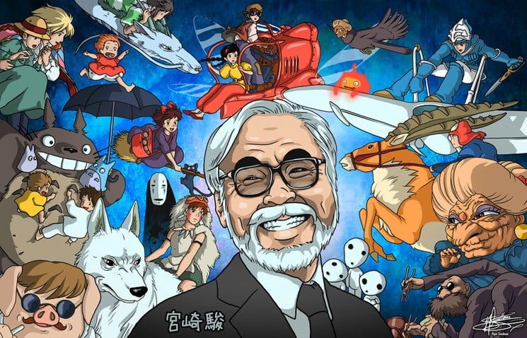 Films by Hayao Miyazaki, co-founder of Studio Ghibli and one of Japan's greatest filmmakers and animators, will be released on Netflix from February to April. Photo: Indie Wire