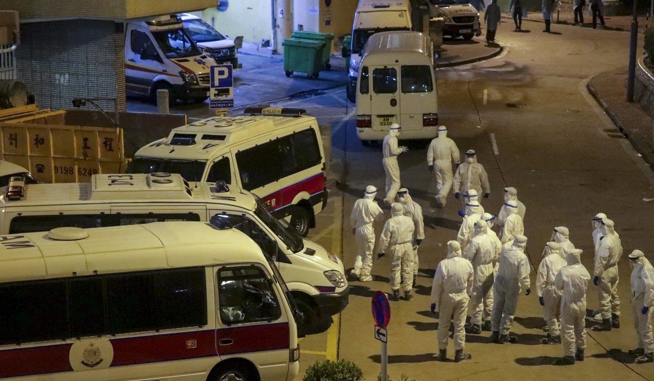 The incident at the flat in Tsing Yi prompted comparisons with Amoy Gardens during the Sars outbreak of 2003. Photo: Edmond So