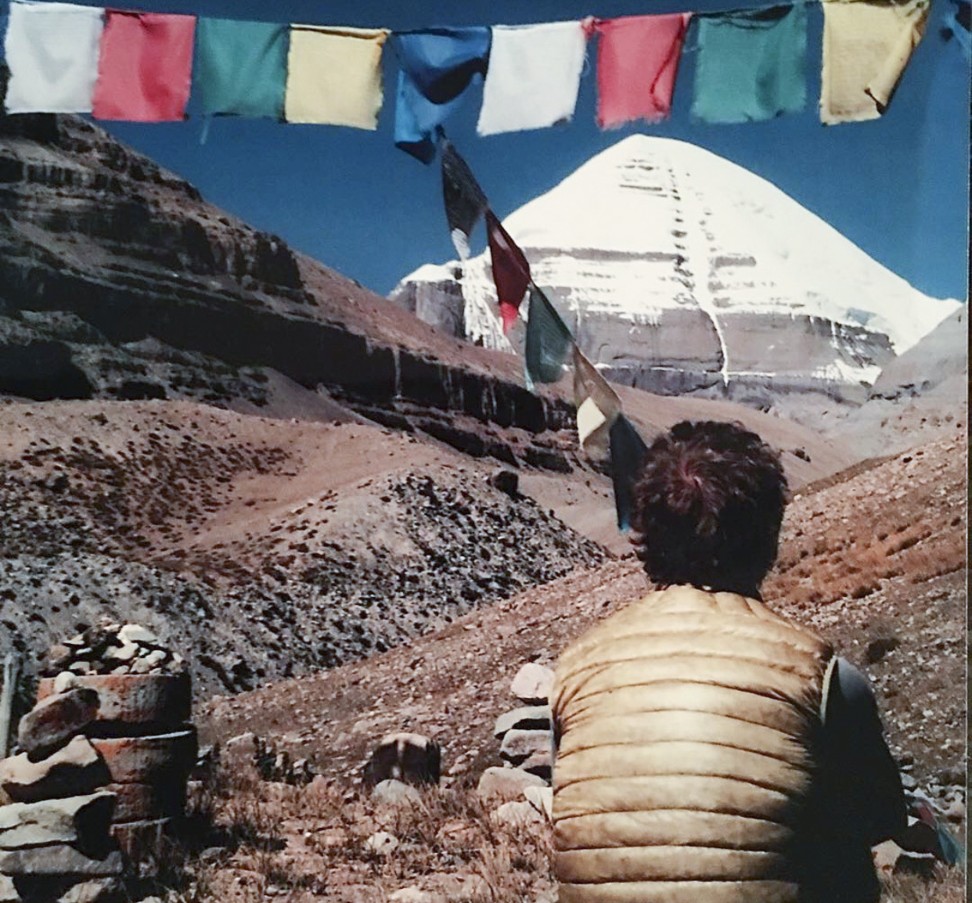 Creelman at Mount Kailash, in Tibet, in 2007. Photo: courtesy of Patrick Creelman