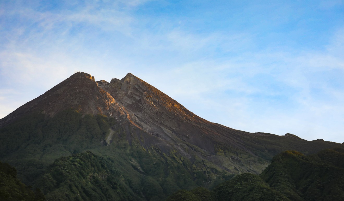 Mount Merapi in Central Java, one of the most active volcanoes in Indonesia. Photo: James Wendlinger