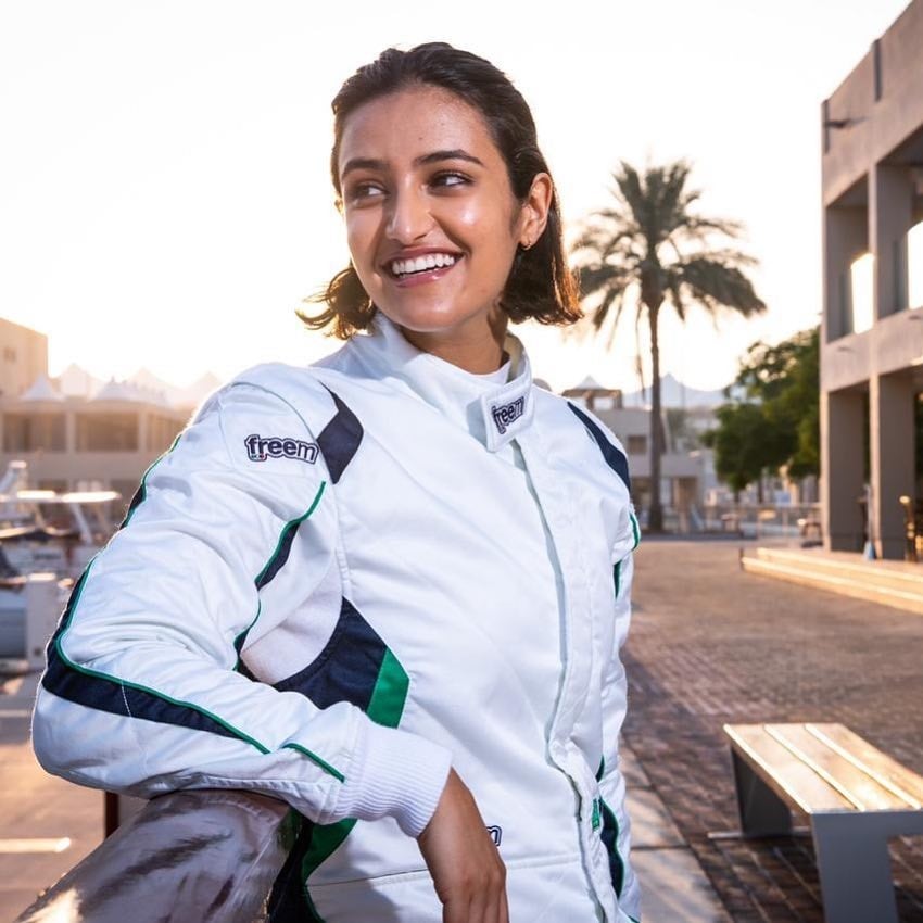 Racing driver Reema Juffali is inspiring a new generation of Saudi women. Photo: @reemjuffali/Instagram