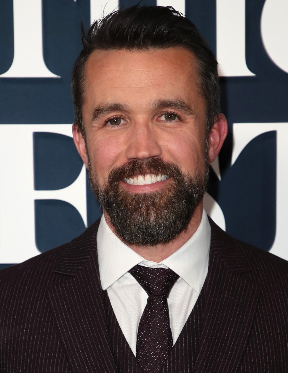 McElhenney attends the premiere of Apple TV+'s Mythic Quest: Raven's Banquet at the Cinerama Dome, Los Angeles, California. Photo: AFP