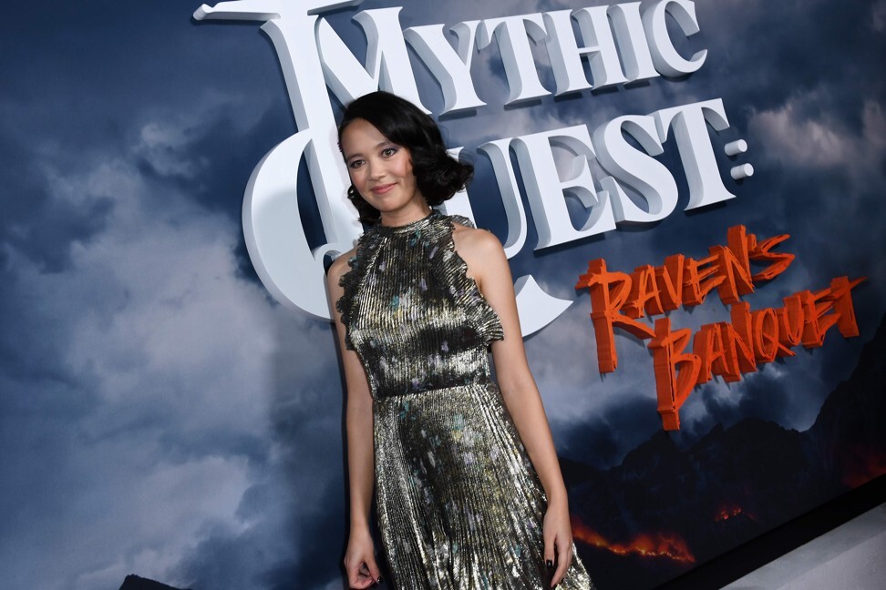 Australian actress Nicdao attends Apple+’s Mythic Quest: Raven’s Banquet event at the Cinema Dome, in Hollywood, California. Photo: AFP