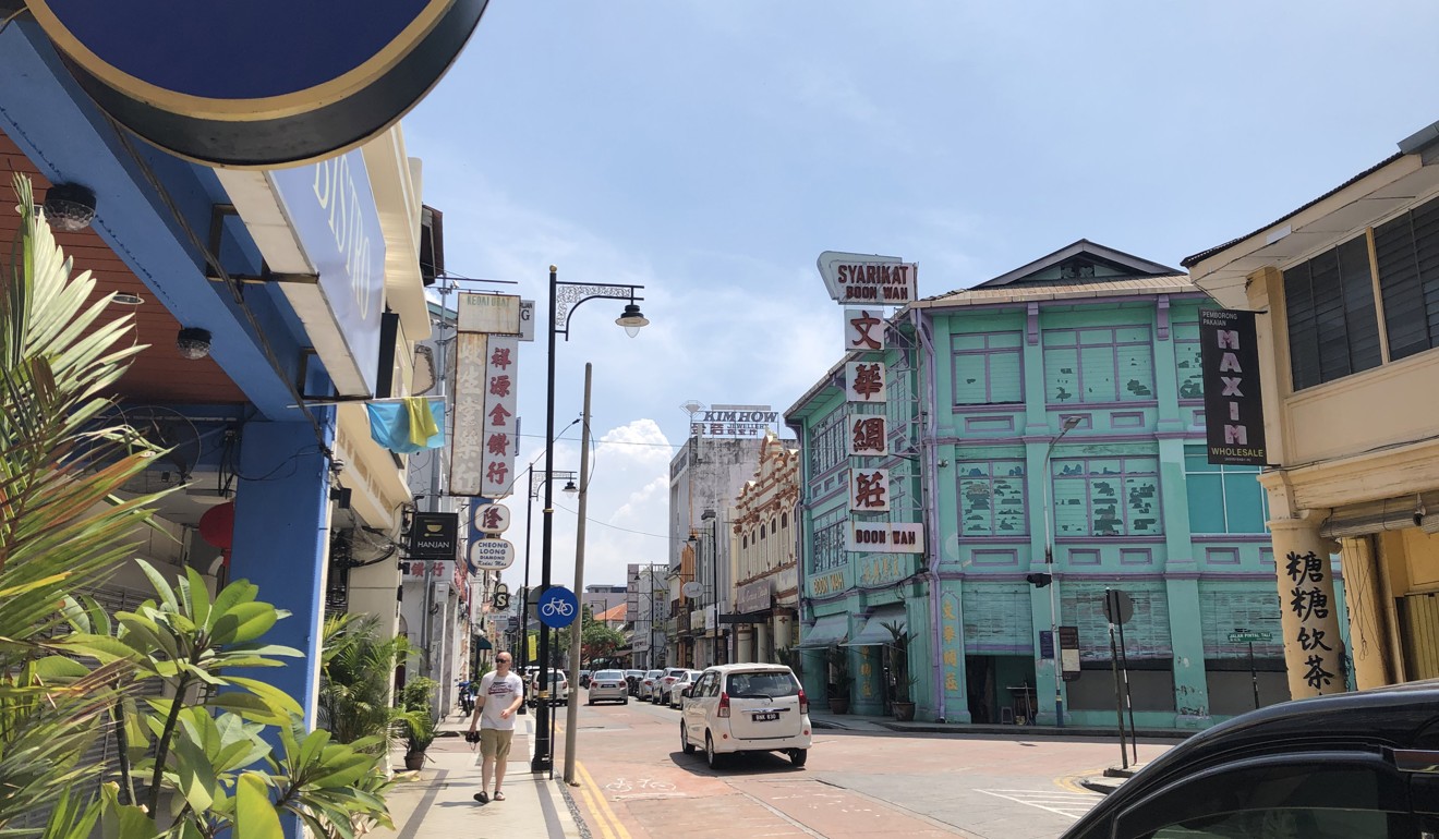 The Unesco World Heritage Site of George Town on a quiet day in March 2019. Photo: Zoe Low