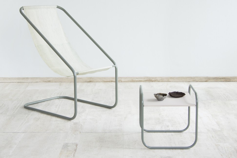 Studio Nienke Hoogvliet’s furniture from the Dutch designer’s Sea Me Collection.