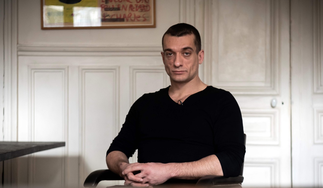 Russian artist Pyotr Pavlensky. Photo: AFP