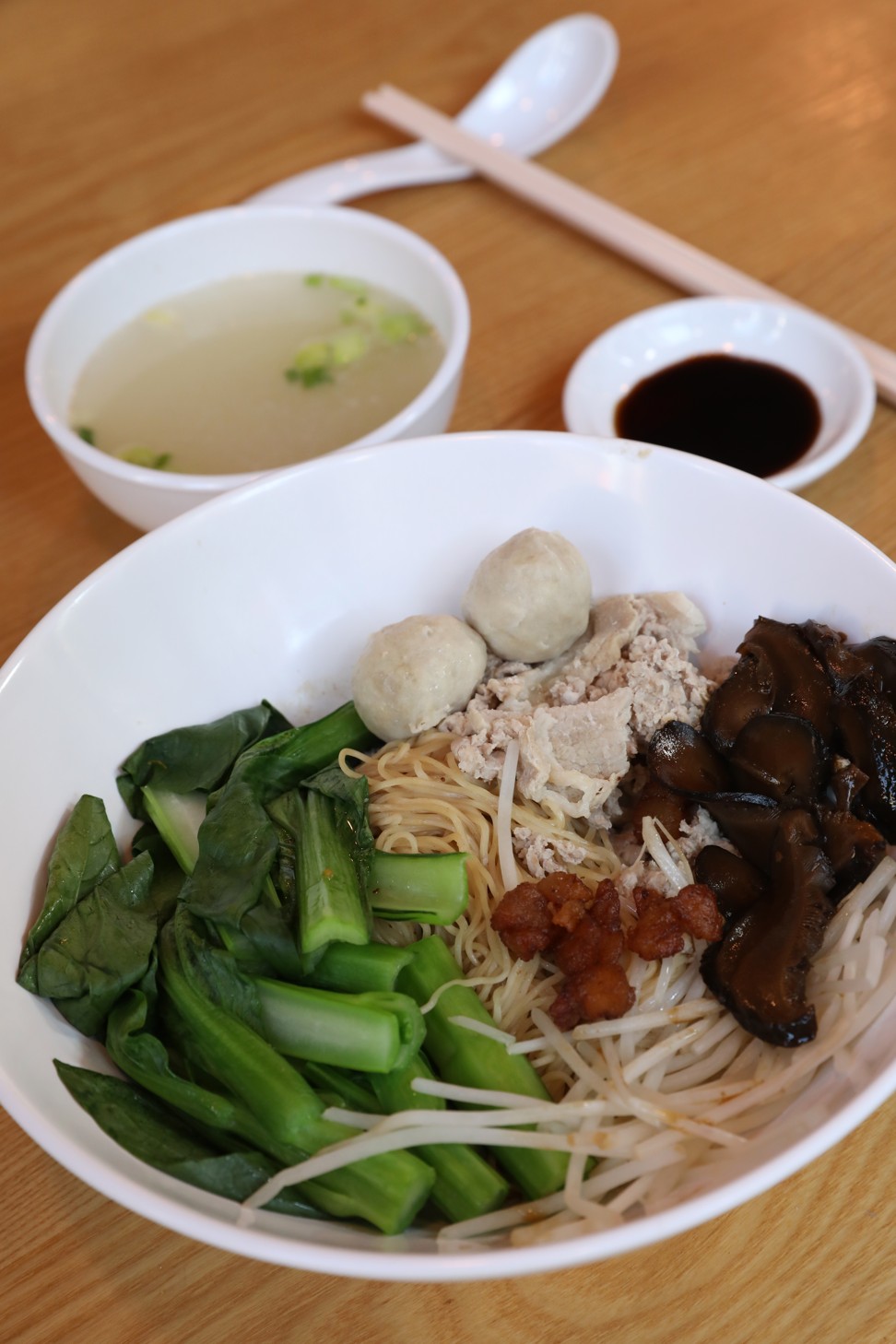 Bak chor mee at Dignity Kitchen. Photo: Winson Wong