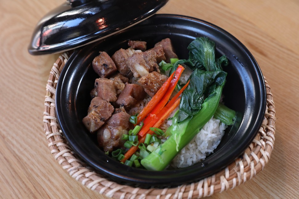 Clay pot rice at Dignity Kitchen. Photo: Winson Wong