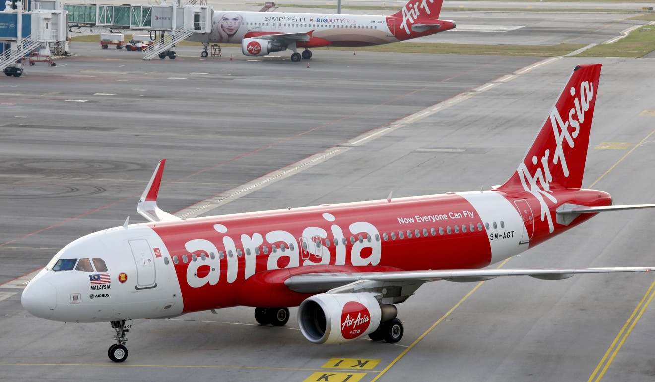 AirAsia Airbus A320-200 planes seen on the tarmac of Kuala Lumpur International Airport 2 in Malaysia. Photo: Reuters