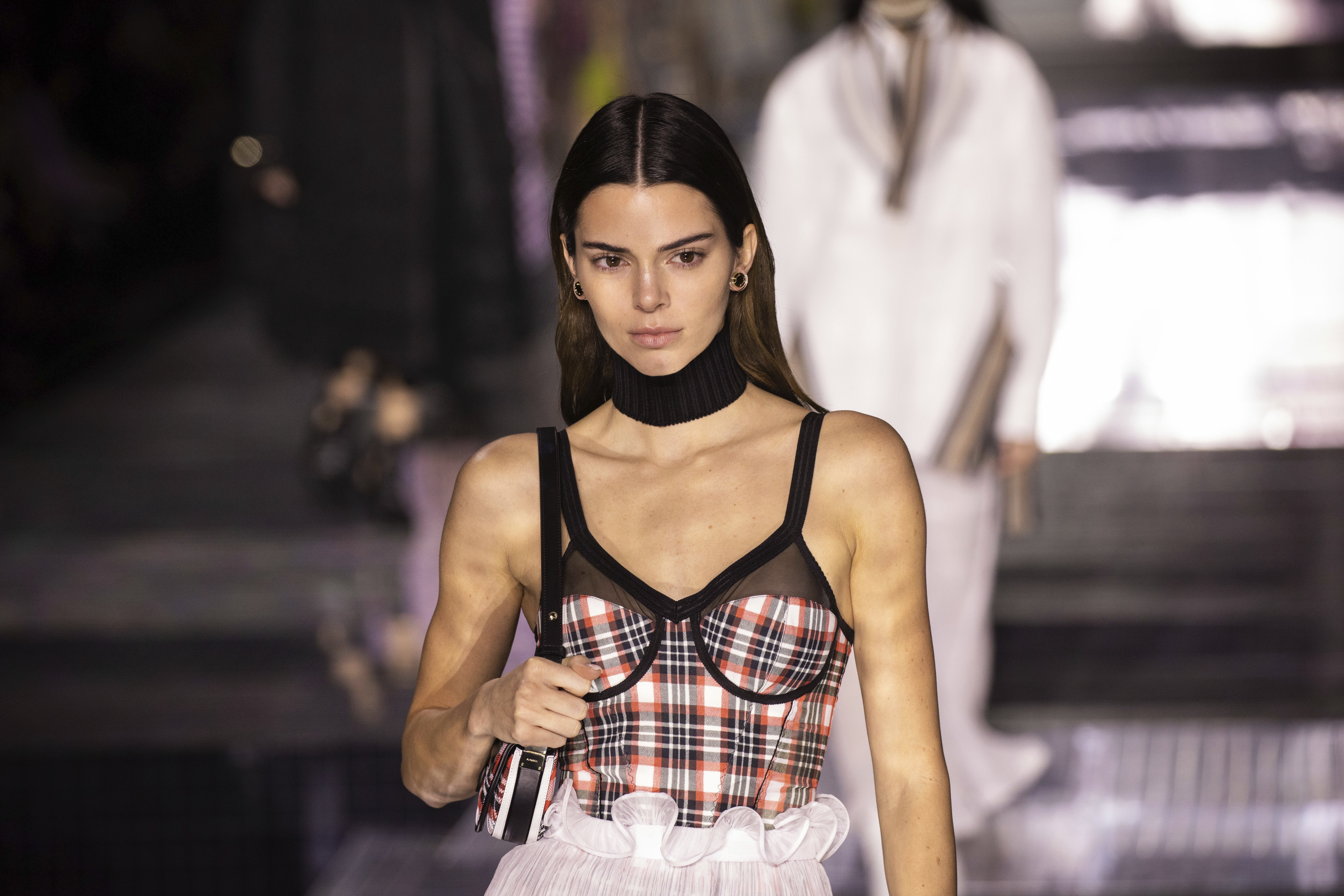 Model Kendall Jenner walked the catwalk for Burberry at London Fashion Week 2020. Photo: Invision/AP