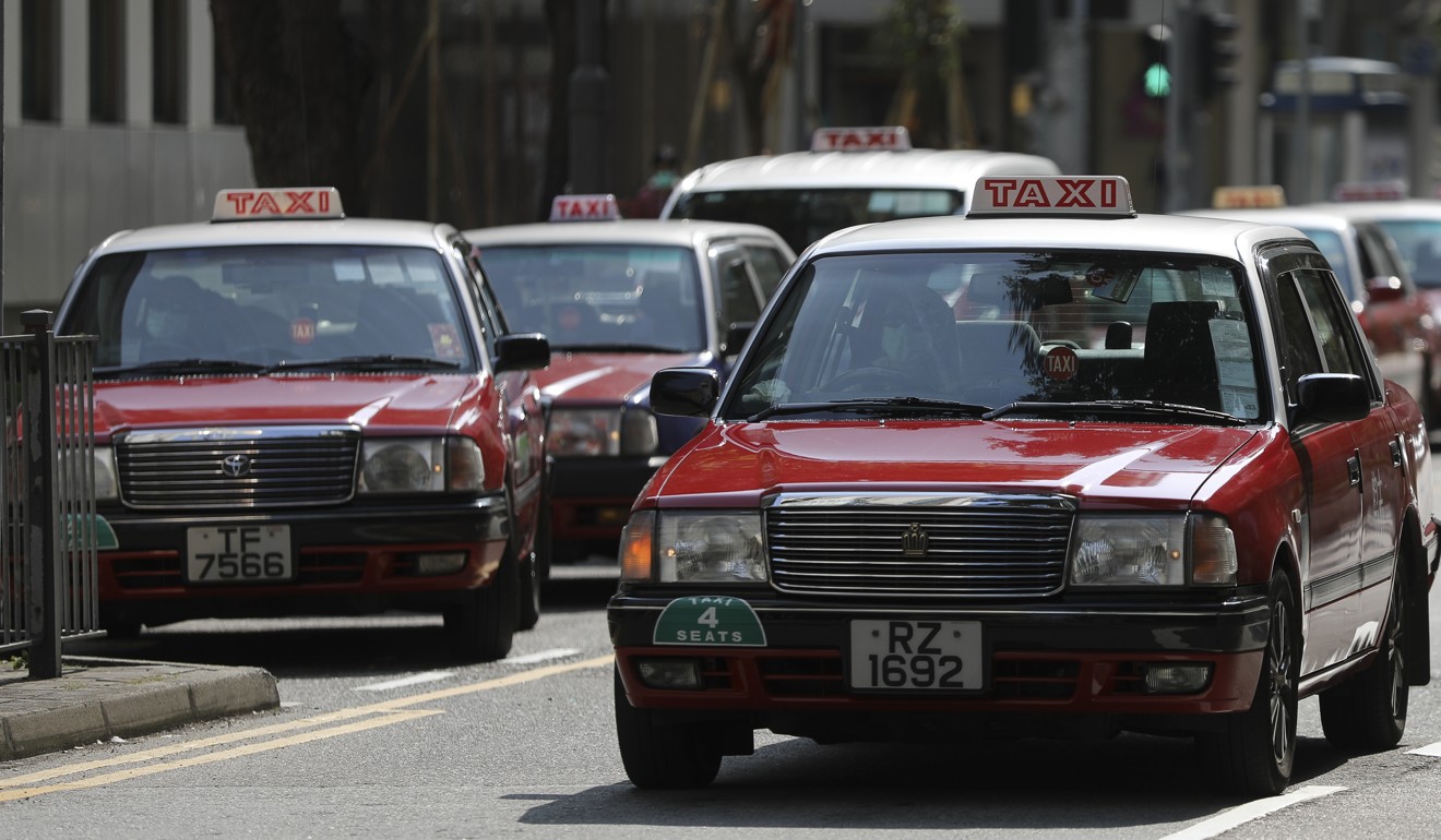 The badly hit taxi industry is in line for a handout. Photo: Sam Tsang