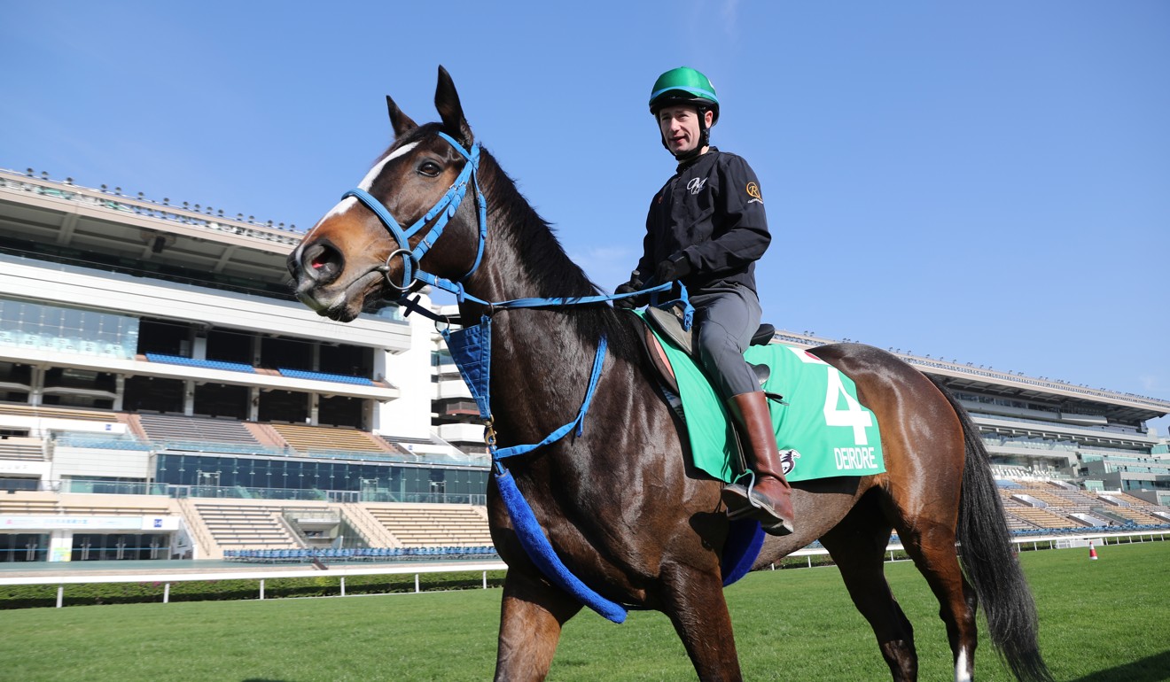 Deirdre at Sha Tin in December during her whirlwind 2019. Photo: Kenneth Chan
