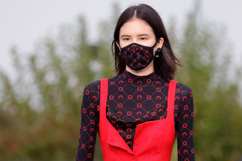 Globetrotting influencers fight coronavirus with designer face masks