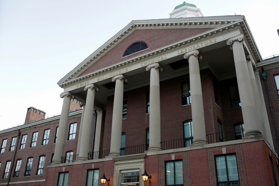 The exterior of The Department of Chemistry and Chemical Biology at Harvard University. The head of the department, Dr. Charles Lieber, has been charged with lying to the federal authorities in connection with aiding China. Photo: Reuters