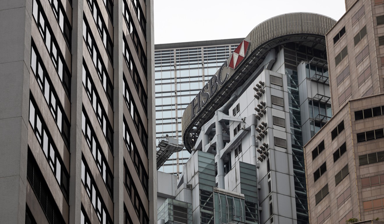 Exterior view of the HSBC headquarters in Central district, Hong Kong. Photo: EPA-EFE