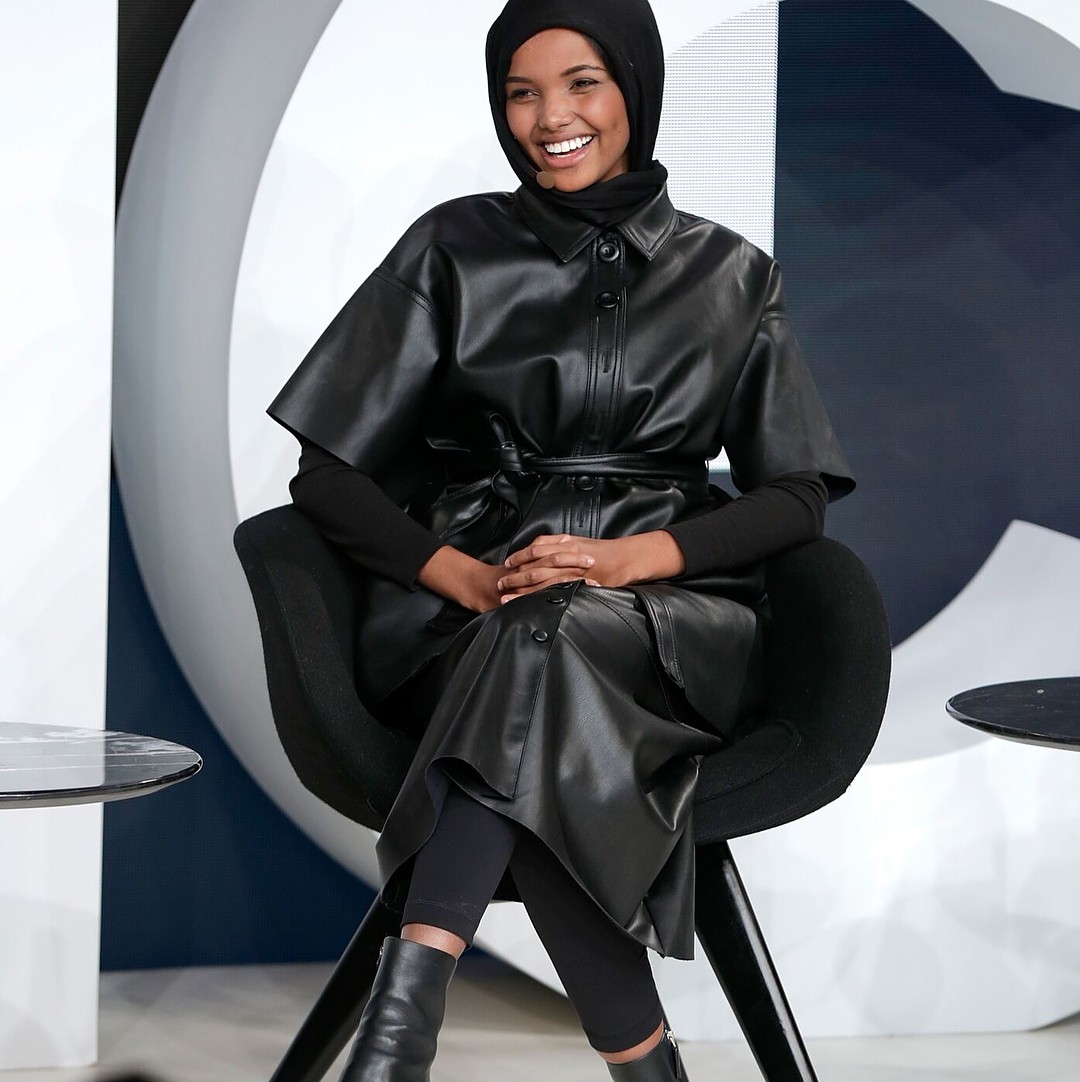 American model Halima Aden, who insists on wearing a hijab, continues to gain recognition for her work on and off the runway. Photo: @halima/Instagram