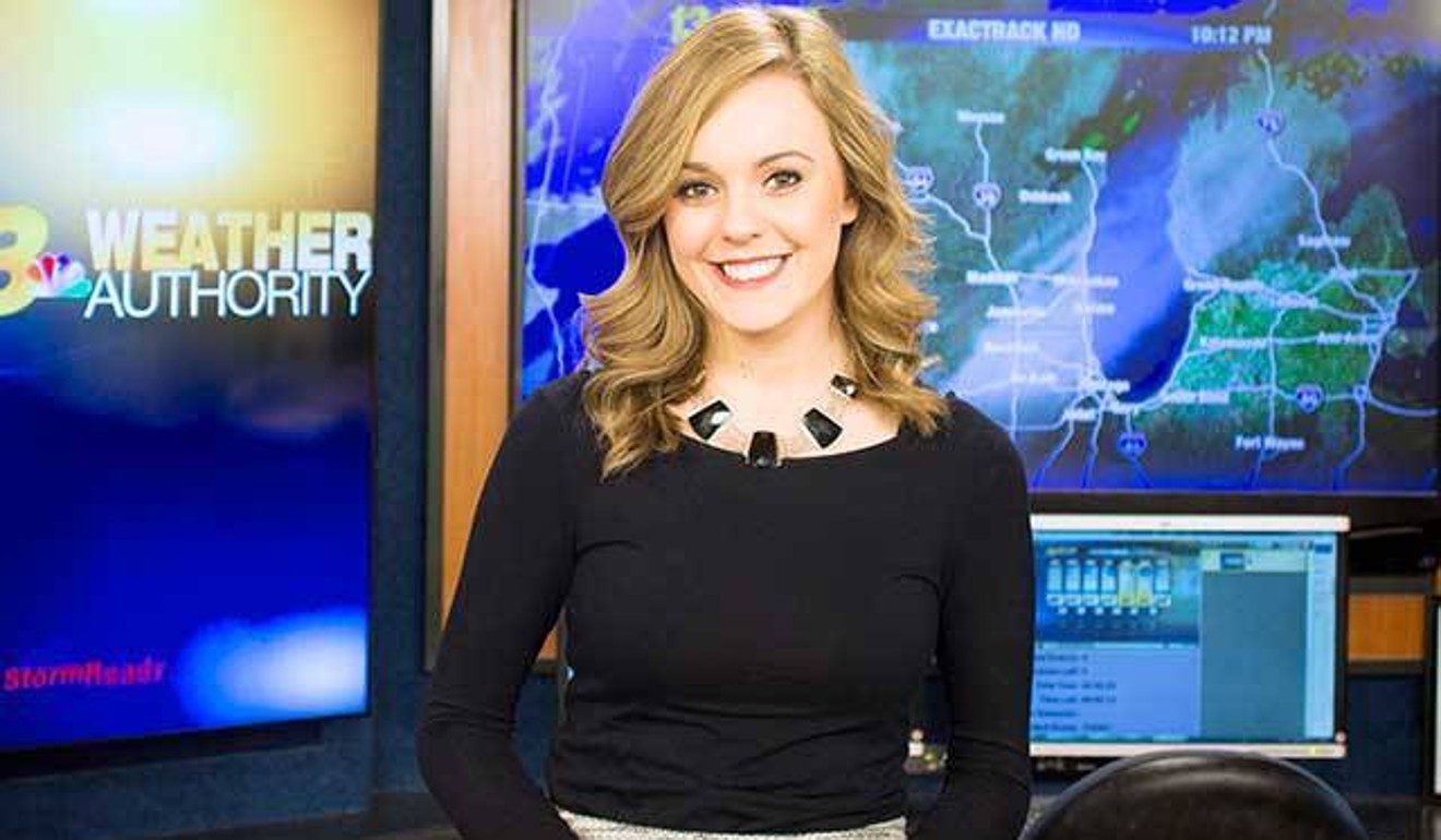 Morgan Kolkmeyer, a meteorologist for WGN in Chicago, has fond childhood memories of curling up next to her parents on a couch as they all watched episodes of Friends.