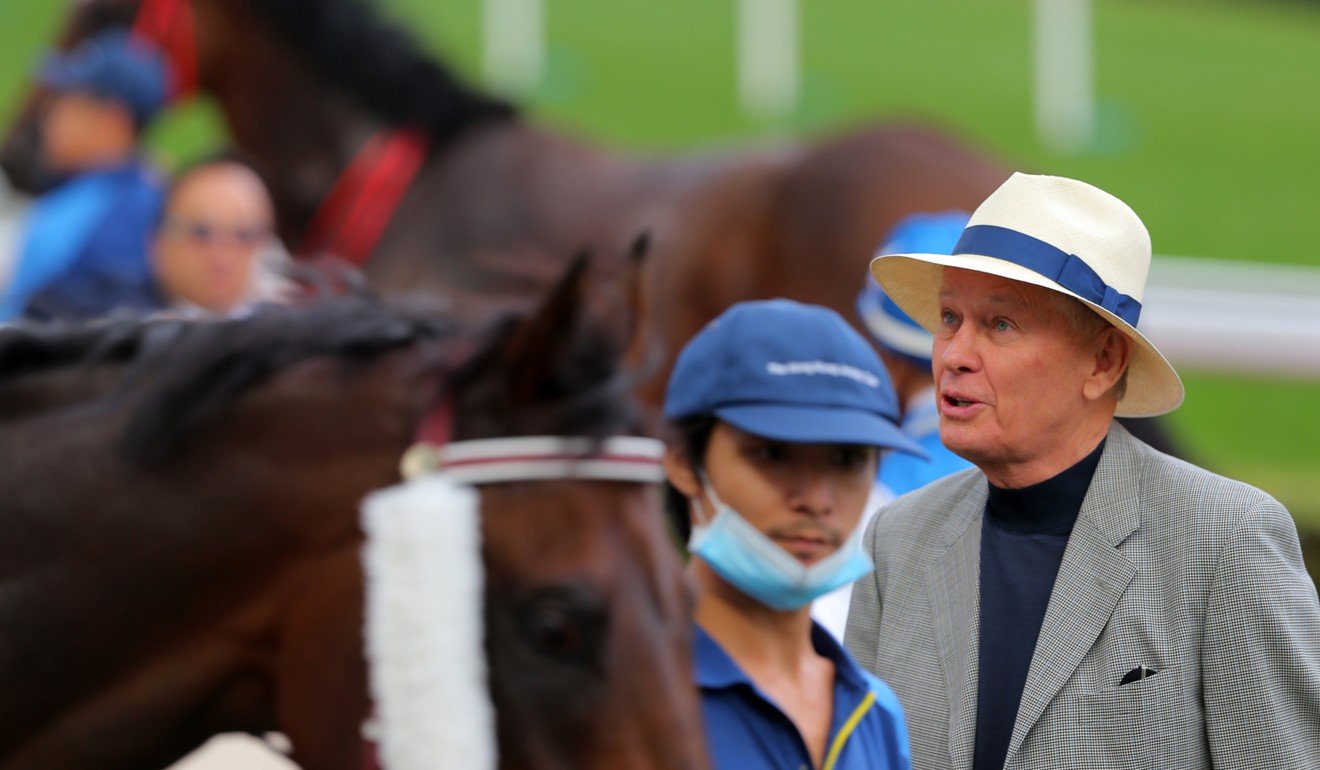 John Moore at Sha Tin.