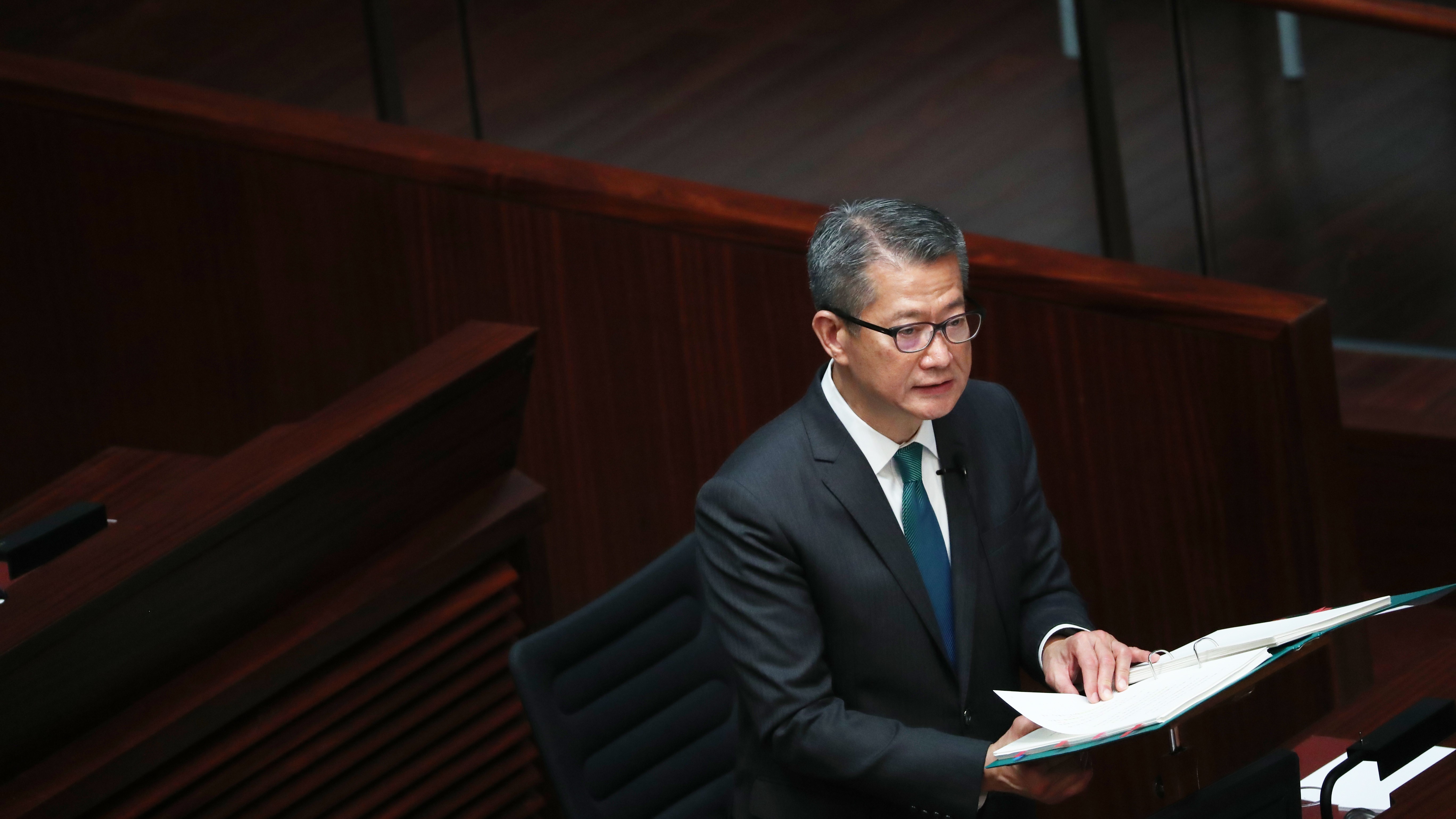 Financial Secretary Paul Chan will deliver his new Hong Kong budget on February 25. Photo: Sam Tsang