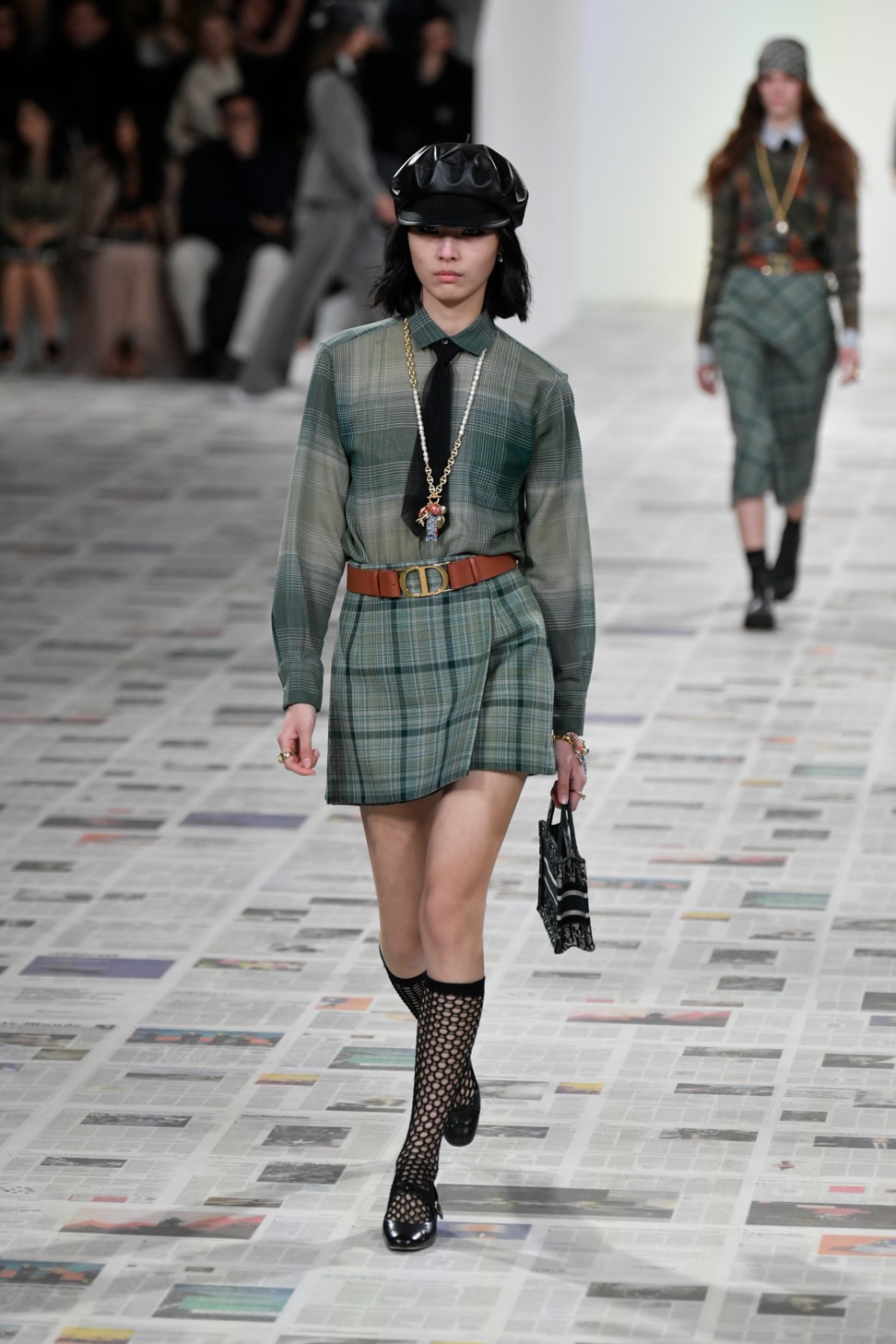 Christian Dior presented its autumn/winter 2020 collection at Paris Fashion Week. Photo: Xinhua