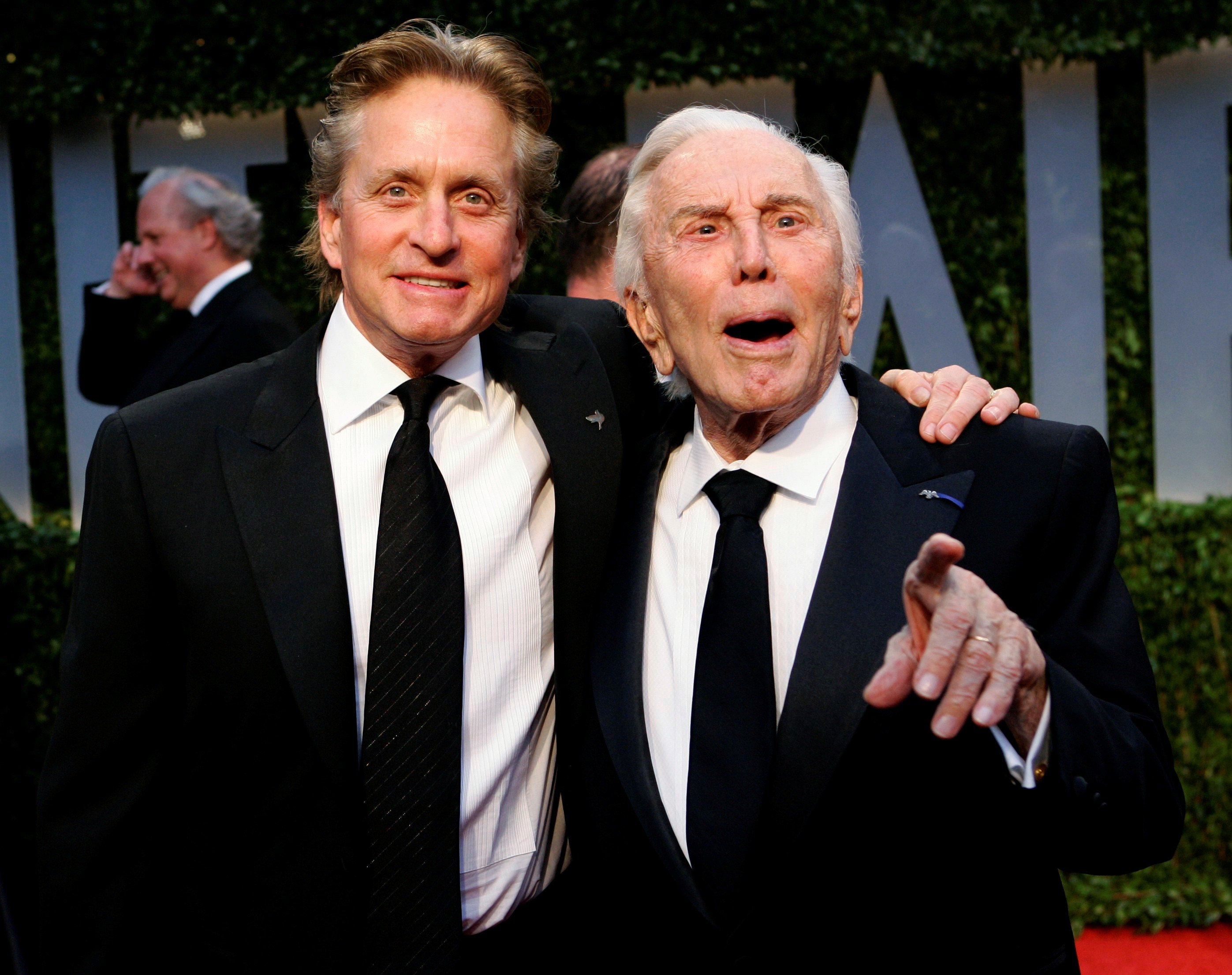 Kirk Douglas, who died on February 5, 2020, won’t be leaving any of his US$60 million fortune to son Michael – or his three other children. Photo: Reuters