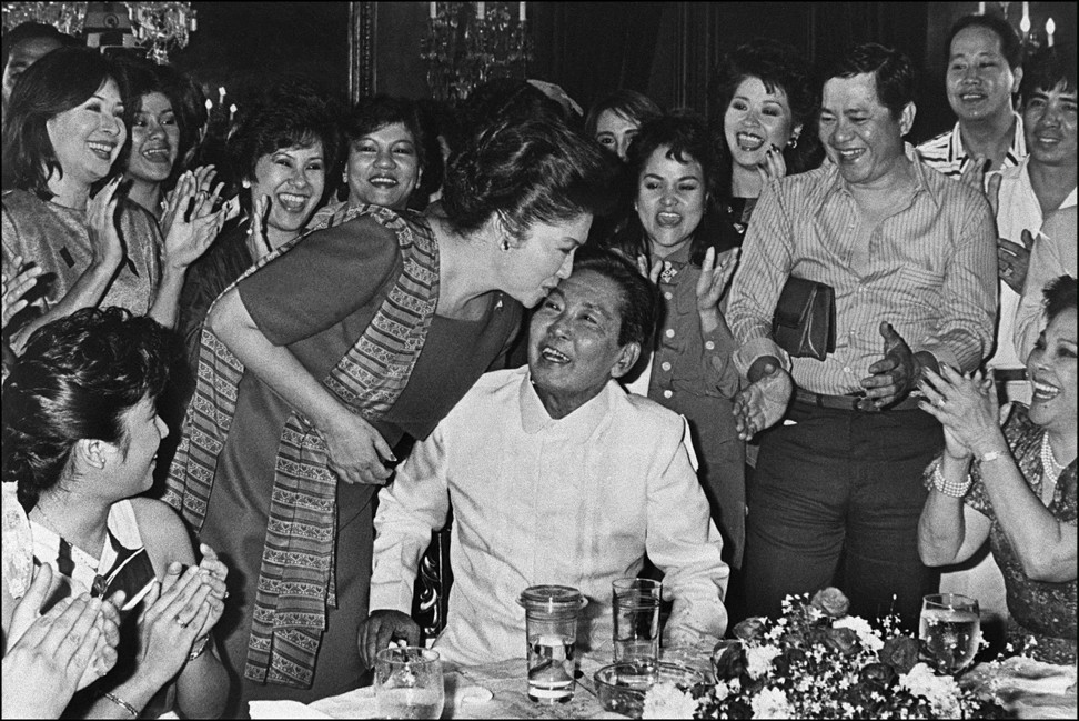 Ferdinand Marcos and his wife, Imelda, in 1986. Photo: AFP
