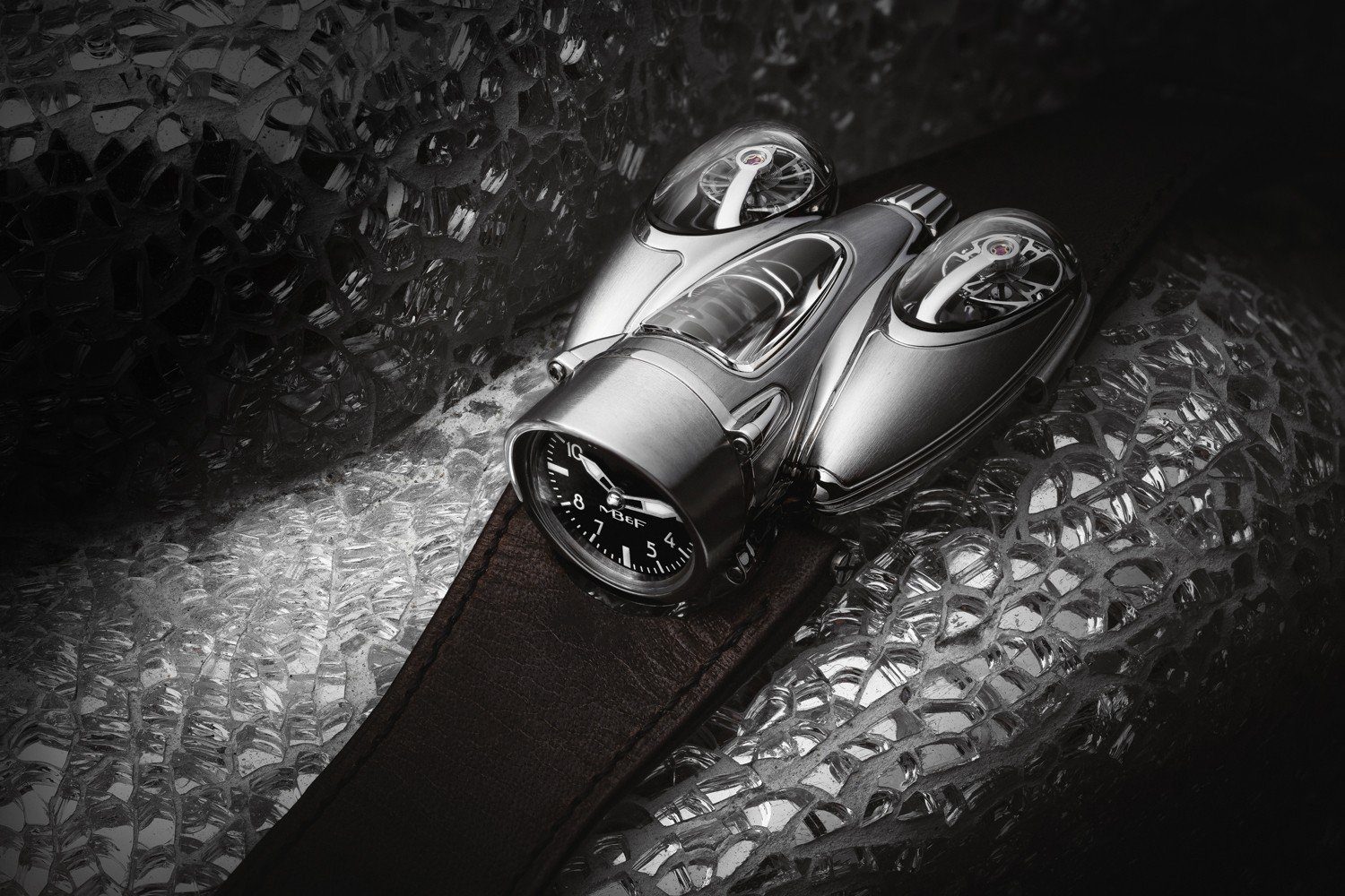 Would you be proud to show off this HK$1.43 million timepiece, the HM9 Flow Air limited edition watch from MB&F? No question mark required. Photo: MB&F