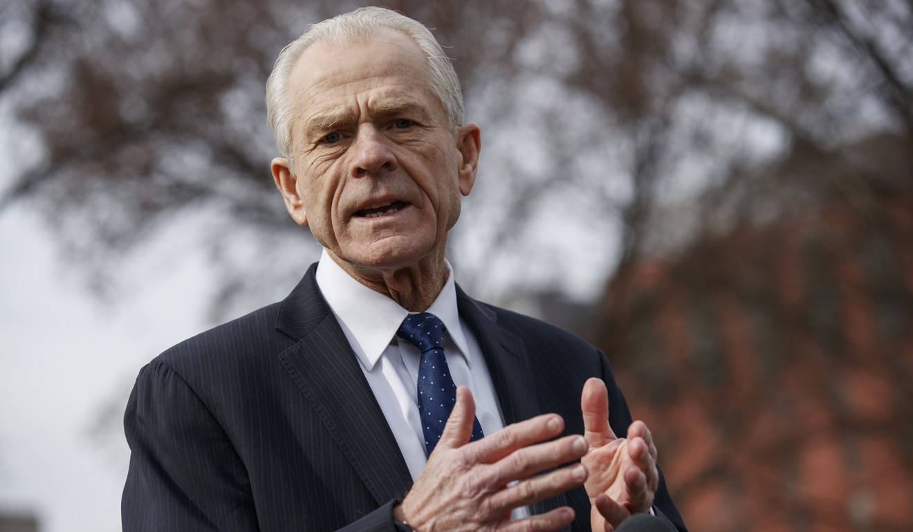 Peter Navarro says handing the Wipo reins to a Chinese representative “would be a terrible mistake”. Photo: EPA-EFE