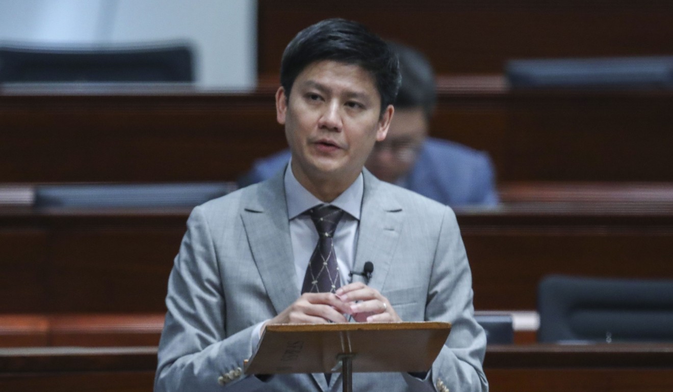 Opposition lawmaker Jeremy Tam told the Post he will push for more details of how sanctions might be initiated under the Hong Kong Human Rights and Democracy Act. Photo: Sam Tsang
