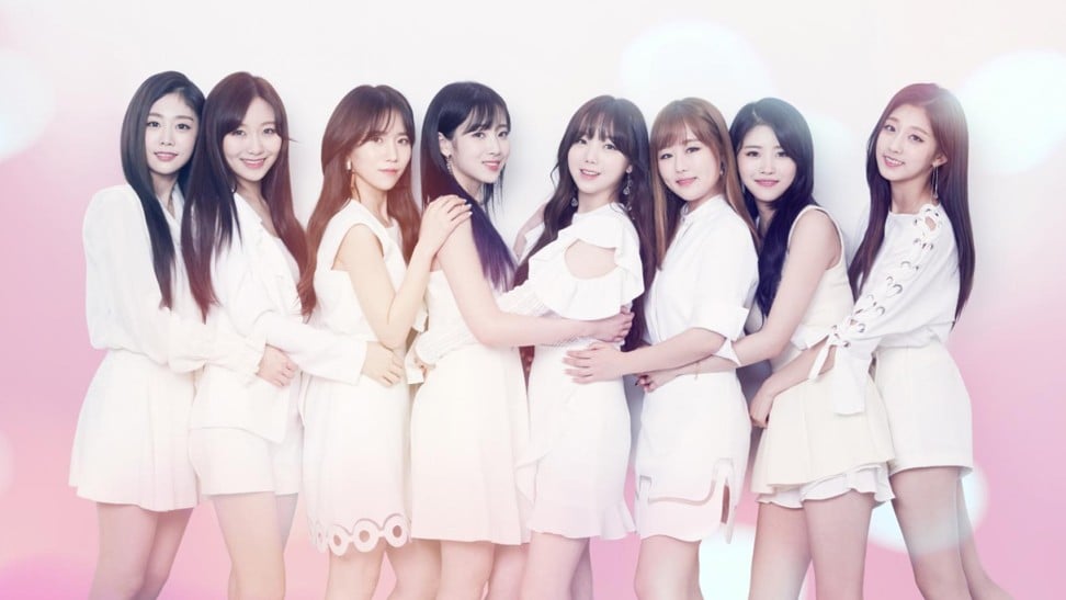 K-pop girl group Lovelyz.