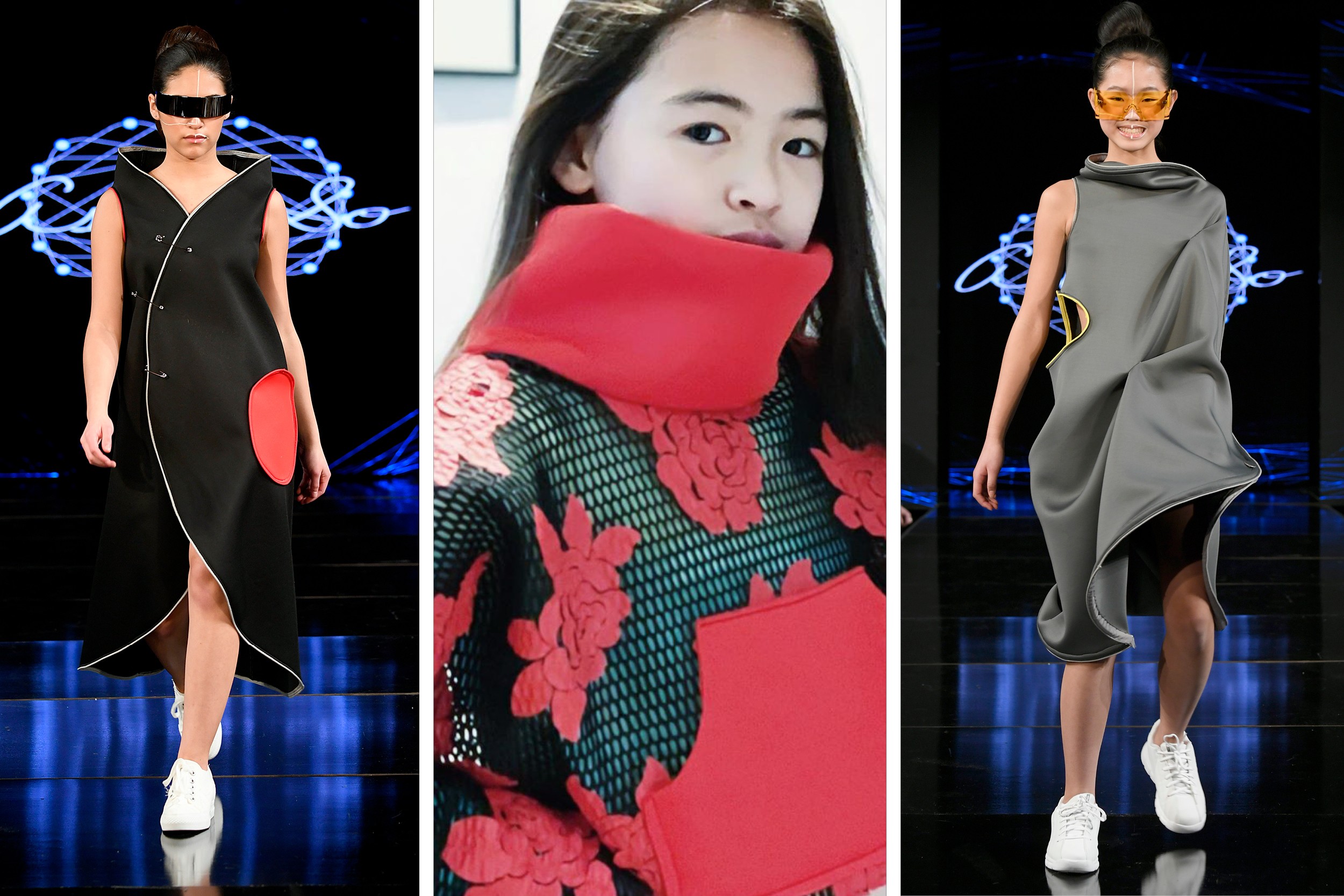 Meet Ashlyn So, one of the youngest designers at NYFW 2020. Photos: Instagram and Getty Images