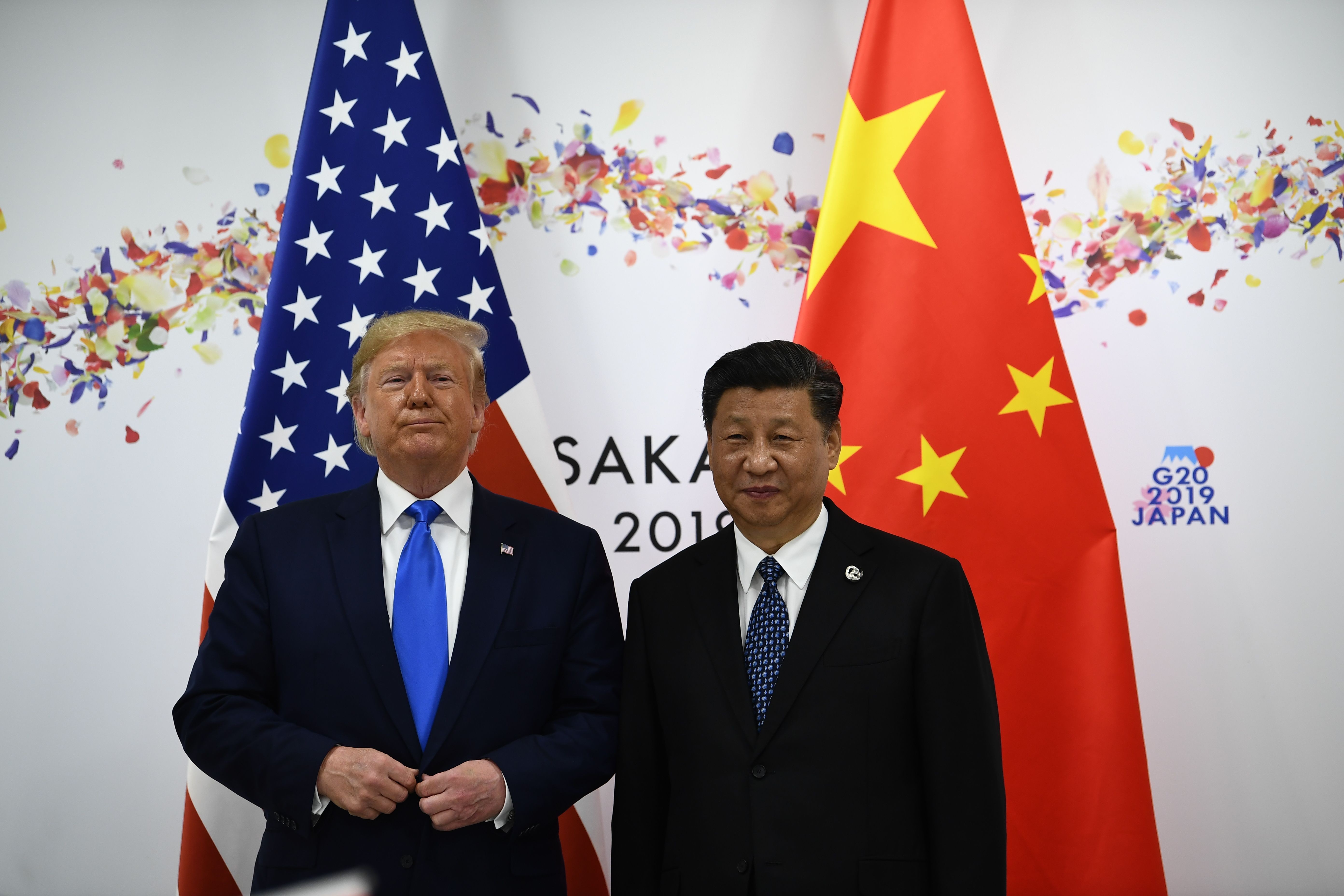 US President Donald Trump and Chinese President Xi Jinping attend their bilateral meeting on the sidelines of the G20 Summit in Osaka in June last year. Photo: AFP