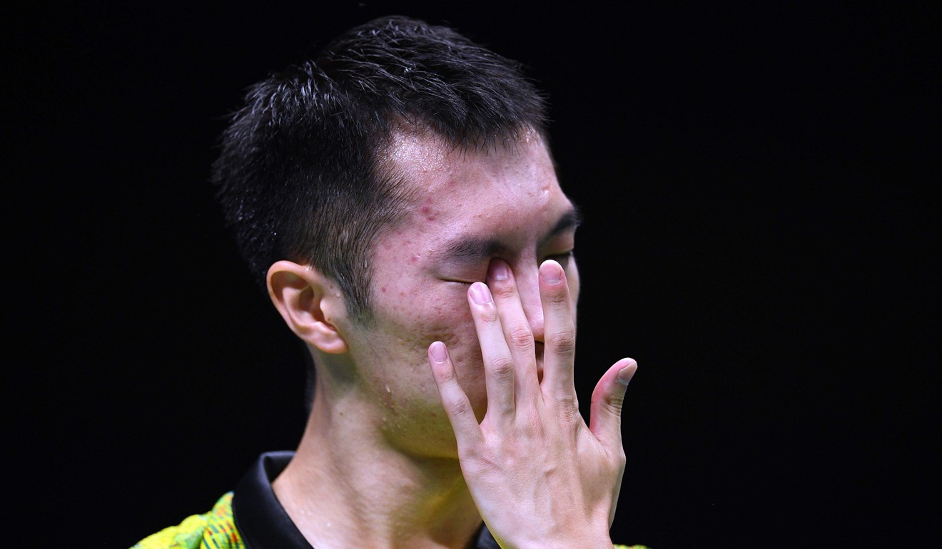 Angus Ng reached the semi-finals of the 2019 All England Open in Birmingham before losing to world number one Kento Momota of Japan. Photo: AFP
