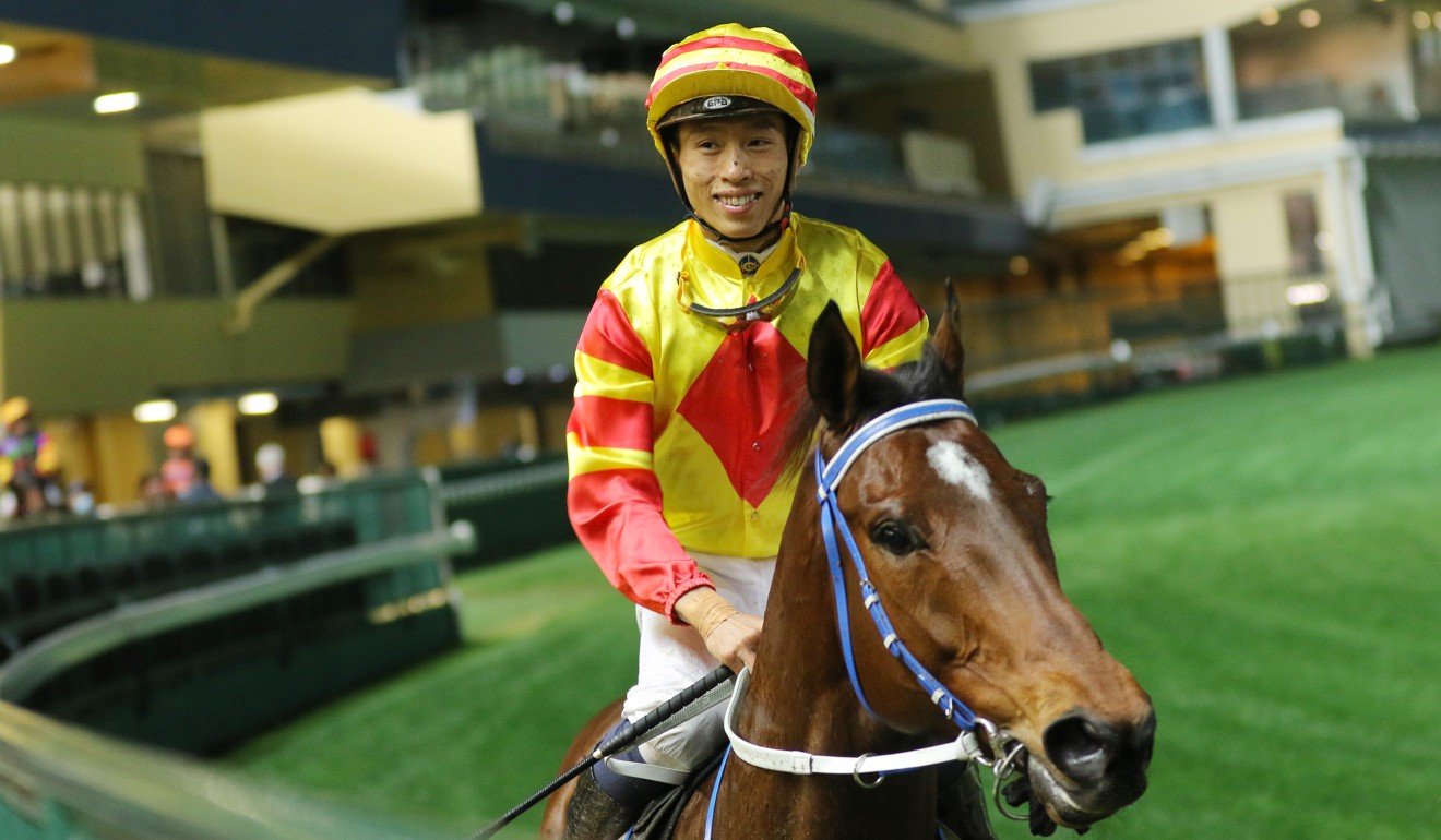 Vincent Ho returns on Shamport after winning at Happy Valley.