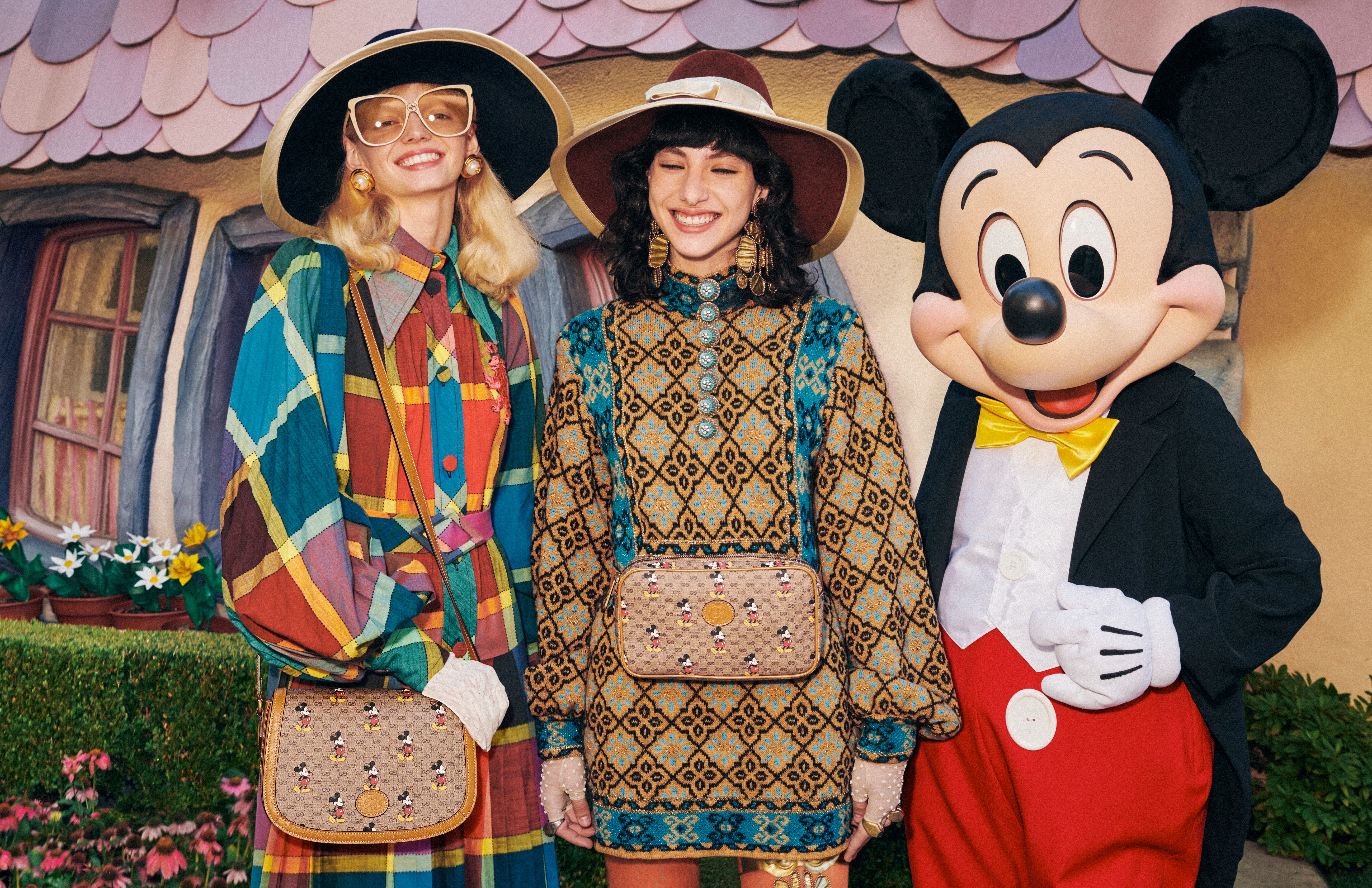 Feeling nostalgic? Check out Gucci’s vintage collection with Mickey Mouse and other brands' exclusive cartoon collaborations for a retro touch. Photo: Gucci