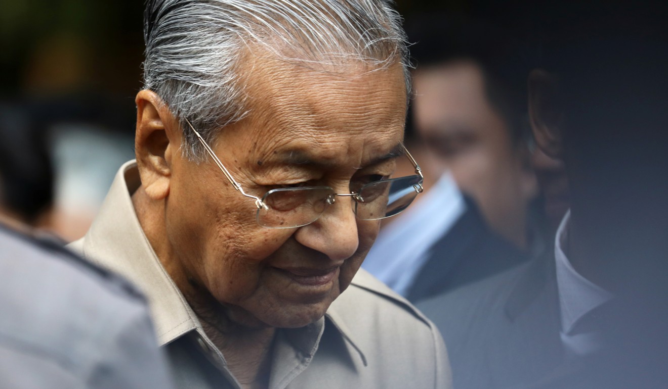 Mahathir Mohamad resigned as Malaysia’s prime minister last month. Photo: Reuters
